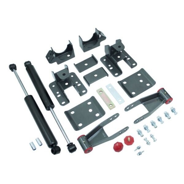 Maxtrac Suspension 3-4IN ADJ. REAR FLIP KIT & MAXTRAC SHOCKS 201340 - main